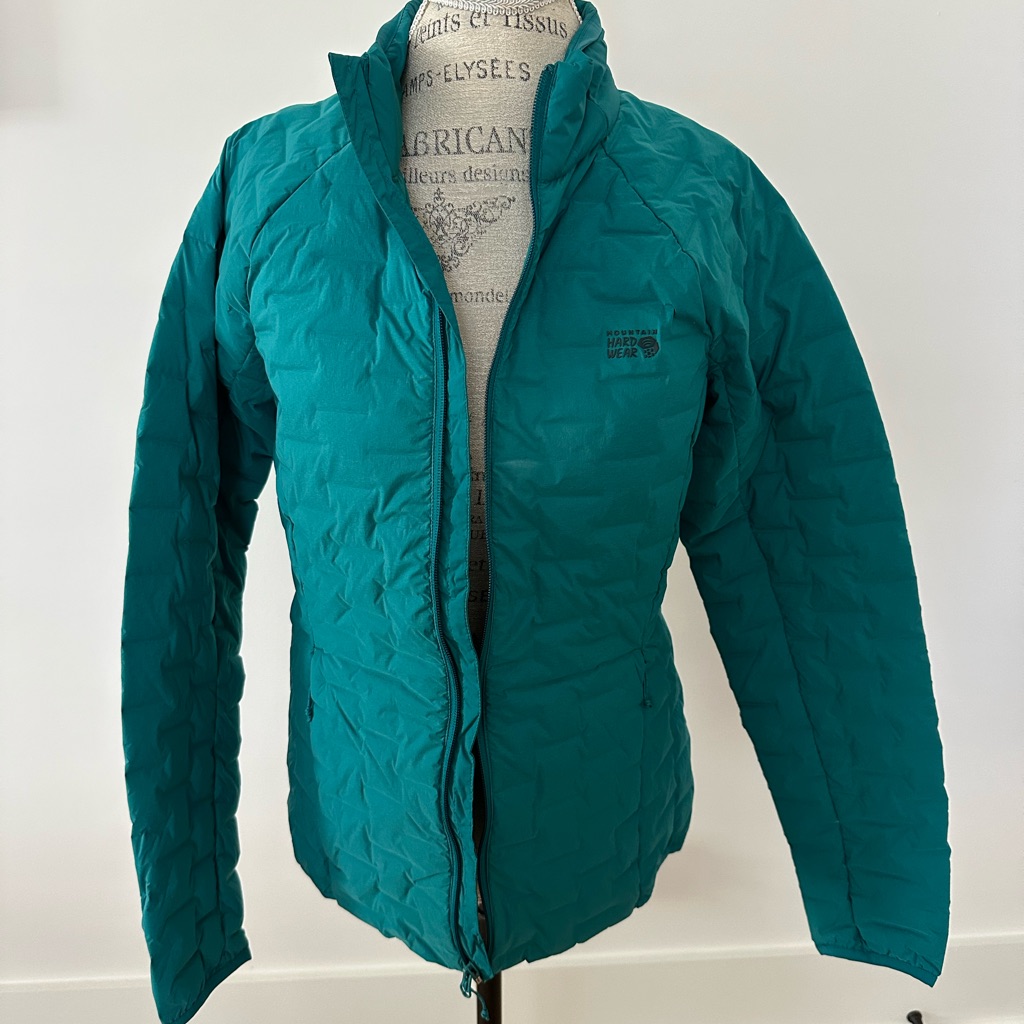 Mountain Hardwear Women's Teal Puffer Jacket